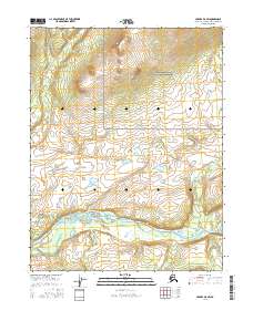 Hughes D-6 SW, AK — USGS 7.5-minute topo (2016)