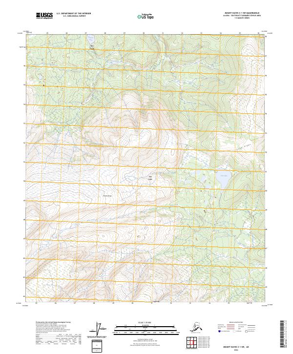 Mount Hayes C-1 SW, AK — USGS 7.5-minute topo (2024)