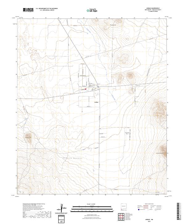 Animas, NM — USGS 7.5-minute topo (2023)