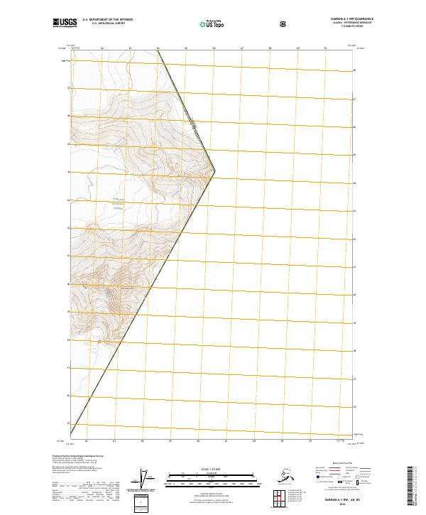 Sumdum A-1 NW, AK-BC — USGS 7.5-minute topo (2024)