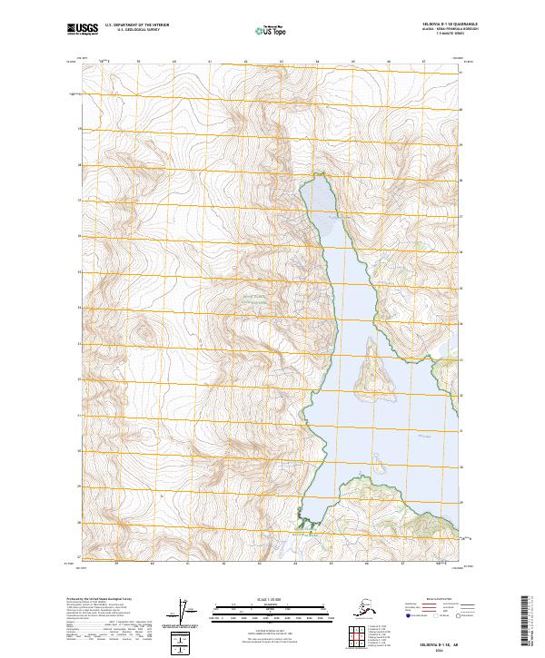 Seldovia D-1 SE, AK — USGS 7.5-minute topo (2024)