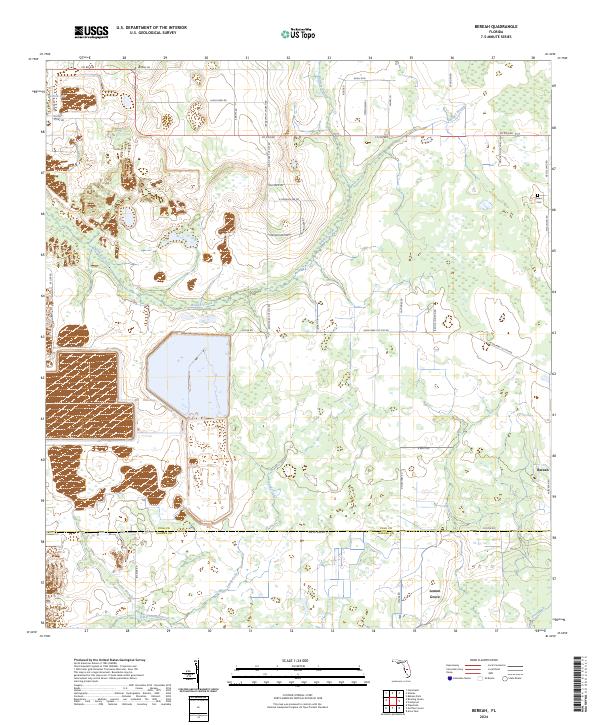 Bereah, FL — USGS 7.5-minute topo (2024)