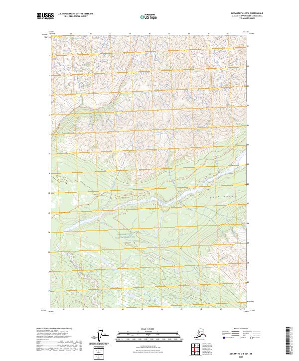 McCarthy C-8 SW, AK — USGS 7.5-minute topo (2023)