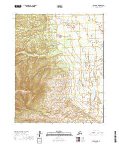 Beaver A-6 SE, AK — USGS 7.5-minute topo (2017)