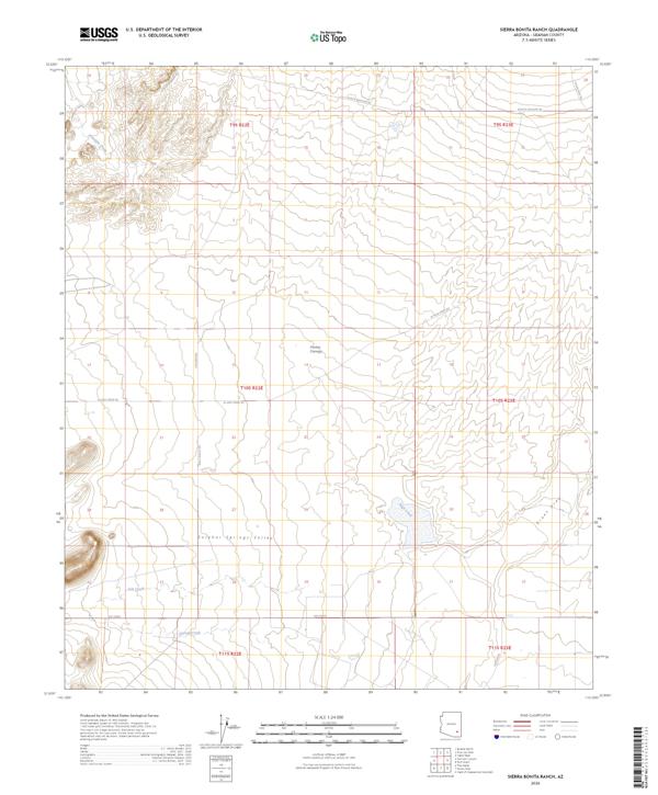 Sierra Bonita Ranch, AZ — USGS 7.5-minute topo (2026)