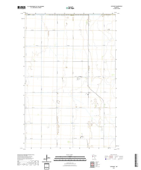 Lockhart, MN — USGS 7.5-minute topo (2022)