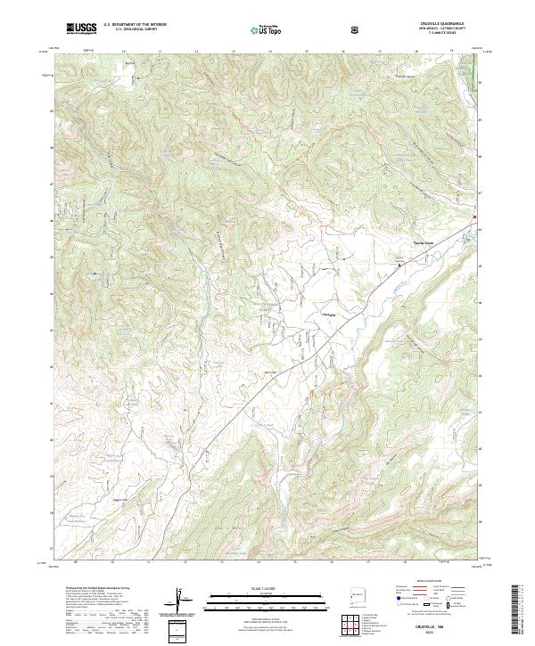 Cruzville, NM — USGS 7.5-minute topo (2023)