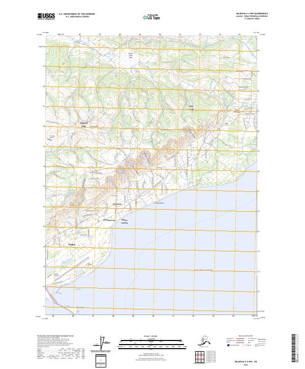 Seldovia C-4 NW, AK — USGS 7.5-minute topo (2024)
