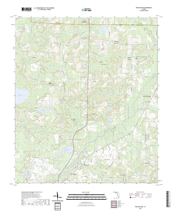 Poplar Head, FL — USGS 7.5-minute topo (2024)