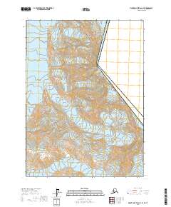 Mount Saint Elias A-4 SE, AK-YT — USGS 7.5-minute topo (2017)
