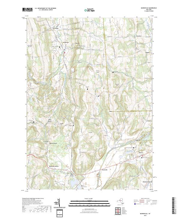 Munnsville, NY — USGS 7.5-minute topo (2023)
