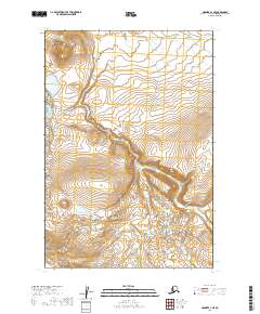 Naknek A-1 SE, AK — USGS 7.5-minute topo (2019)