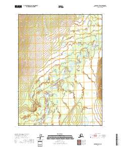 Coleen D-3 SW, AK — USGS 7.5-minute topo (2018)