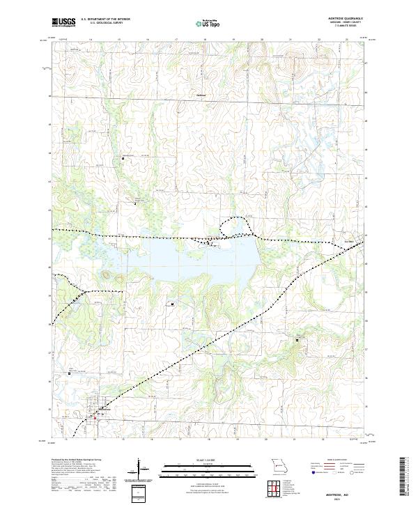 Montrose, MO — USGS 7.5-minute topo (2021)