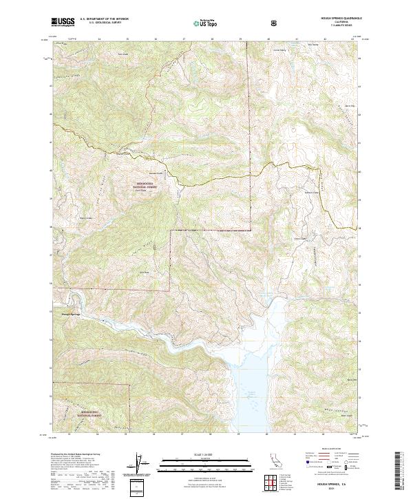 Hough Springs, CA — USGS 7.5-minute topo (2021)