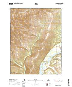 Chandalar B-1 SE, AK — USGS 7.5-minute topo (2017)