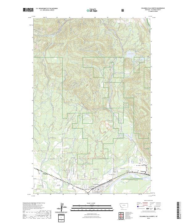 Columbia Falls North, MT — USGS 7.5-minute topo (2024)