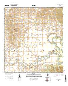 Ophir B-5 NW, AK — USGS 7.5-minute topo (2014)