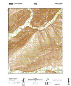 Livengood B-2 NE, AK — USGS 7.5-minute topo (2017)