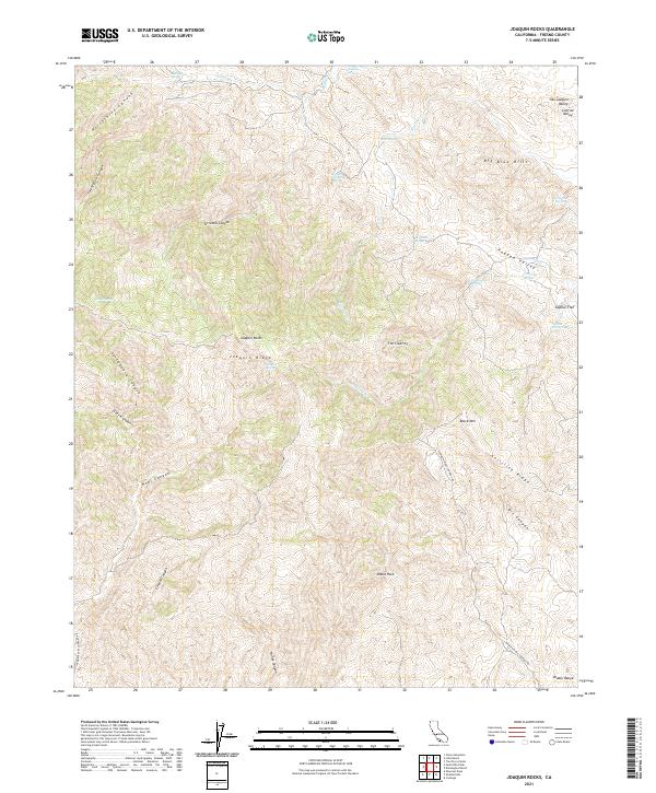 Joaquin Rocks, CA — USGS 7.5-minute topo (2021)
