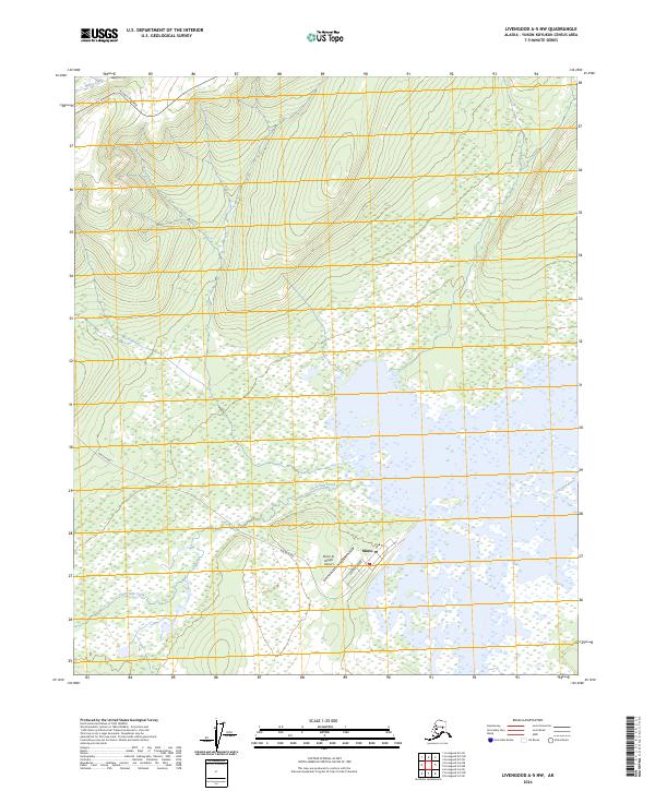 Livengood A-5 NW, AK — USGS 7.5-minute topo (2024)
