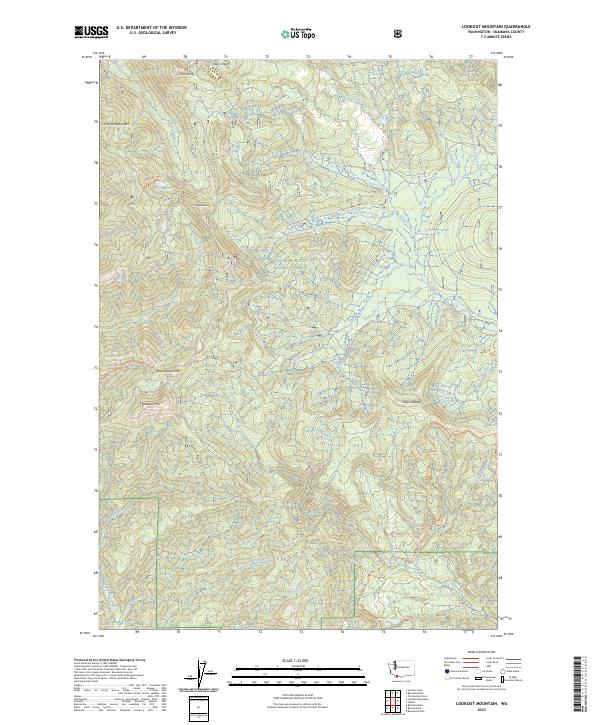 Lookout Mountain, WA — USGS 7.5-minute topo (2023)