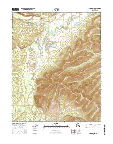Hughes A-1 SW, AK — USGS 7.5-minute topo (2016)
