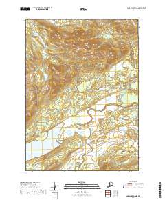 Lake Clark A-6 NE, AK — USGS 7.5-minute topo (2019)