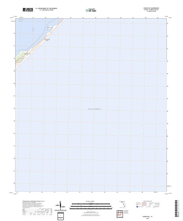 Sugar Hill, FL — USGS 7.5-minute topo (2025)