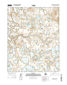 Shungnak C-6 SW, AK — USGS 7.5-minute topo (2015)