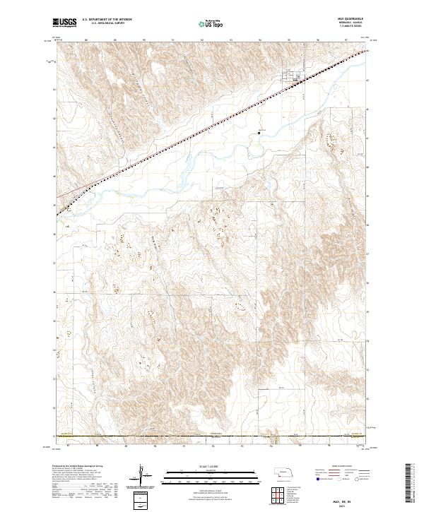 Max, NE-KS — USGS 7.5-minute topo (2021)