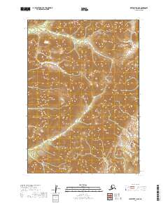 Sleetmute A-8 SE, AK — USGS 7.5-minute topo (2019)