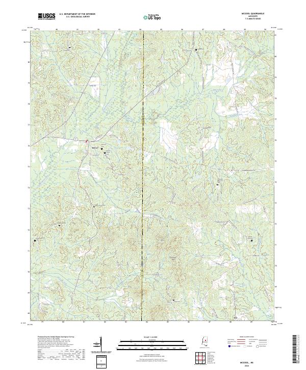 McCool, MS — USGS 7.5-minute topo (2024)