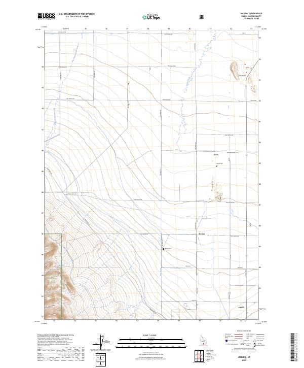 Marion, ID — USGS 7.5-minute topo (2023)
