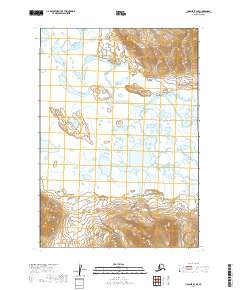 Ugashik B-4 SE, AK — USGS 7.5-minute topo (2019)