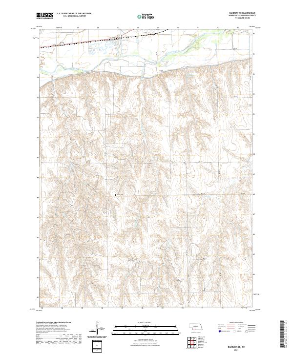 Danbury NE, NE — USGS 7.5-minute topo (2021)