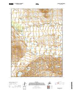 Iliamna D-8 SE, AK — USGS 7.5-minute topo (2019)