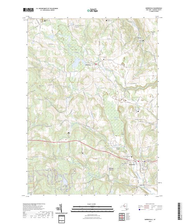 Morrisville, NY — USGS 7.5-minute topo (2023)