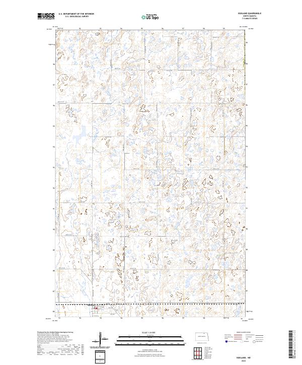 Egeland, ND — USGS 7.5-minute topo (2024)