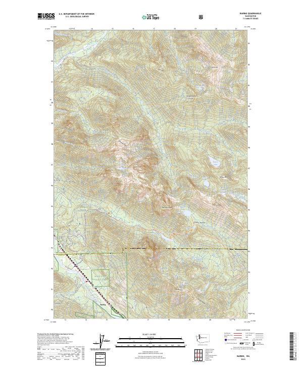 Baring, WA — USGS 7.5-minute topo (2023)