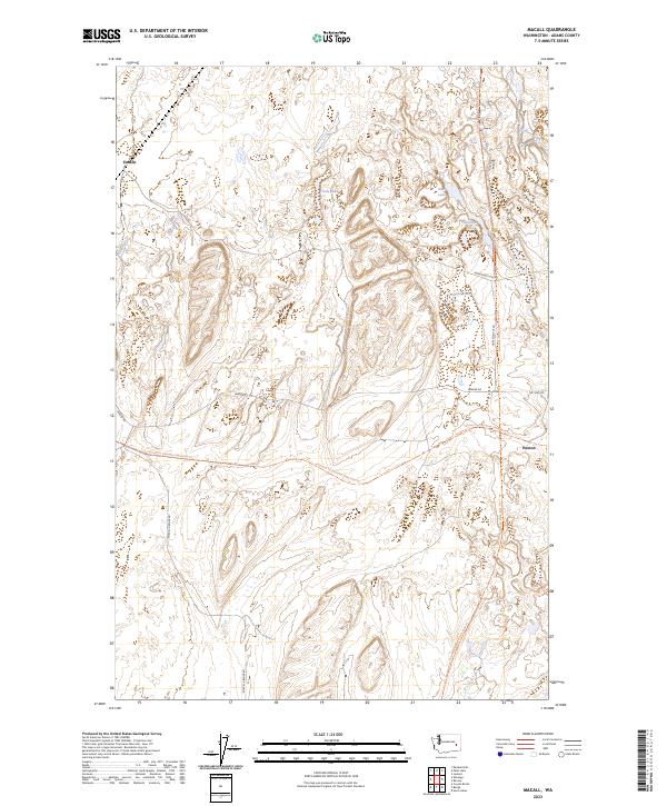 Macall, WA — USGS 7.5-minute topo (2023)
