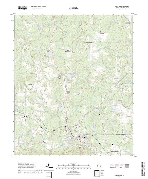 Warm Springs, GA — USGS 7.5-minute topo (2024)