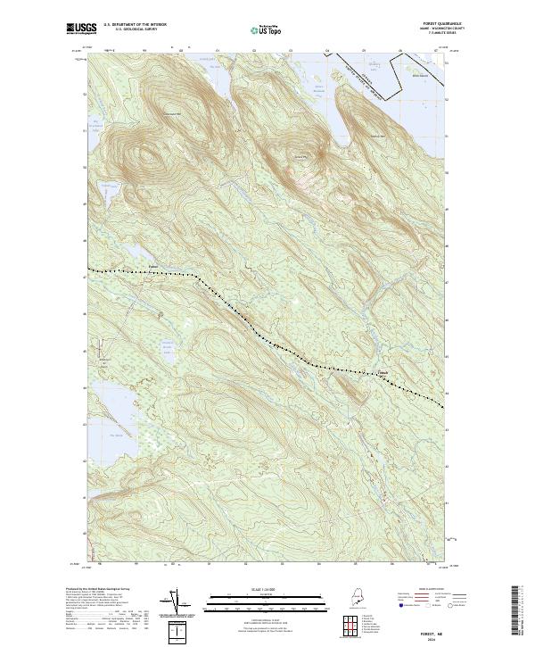 Forest, ME — USGS 7.5-minute topo (2024)