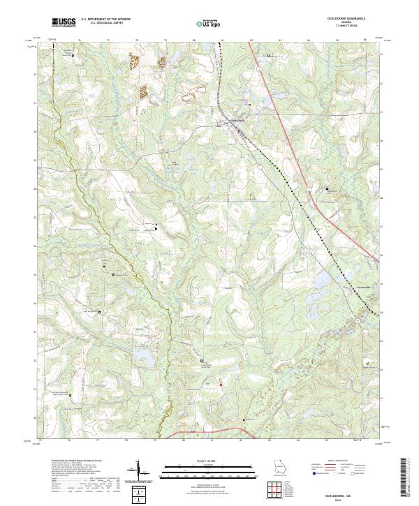 Ochlocknee, GA — USGS 7.5-minute topo (2024)
