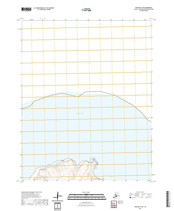 Seguam D-2 NE, AK — USGS 7.5-minute topo (2021)