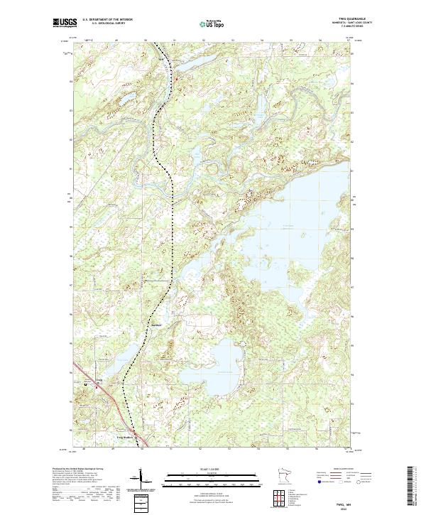 Twig, MN — USGS 7.5-minute topo (2022)