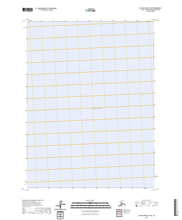Blying Sound C-8 SW, AK — USGS 7.5-minute topo (2024)