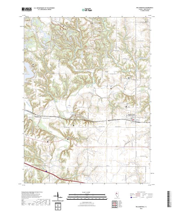 Williamsfield, IL — USGS 7.5-minute topo (2024)