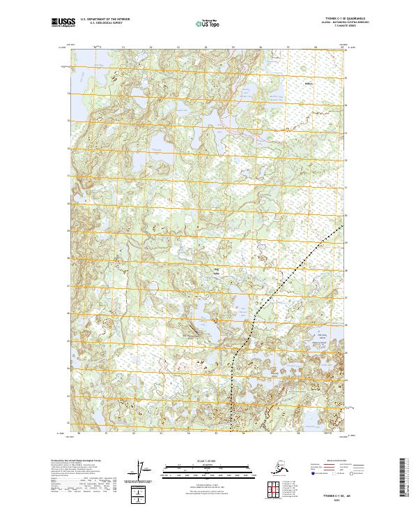 Tyonek C-1 SE, AK — USGS 7.5-minute topo (2023)