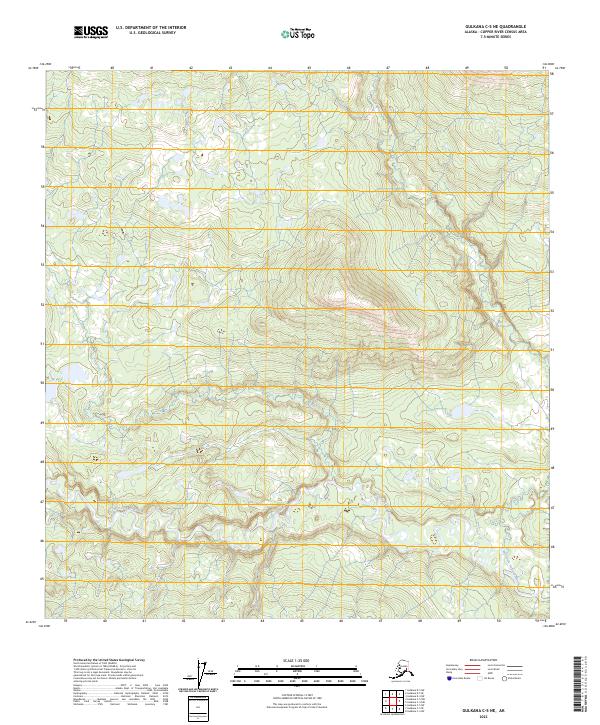 Gulkana C-5 NE, AK — USGS 7.5-minute topo (2023)